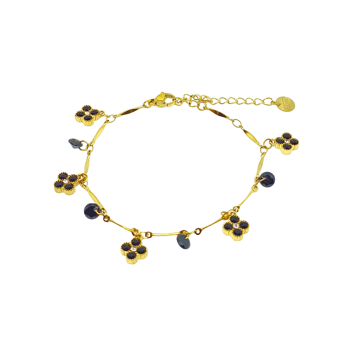 Bracelet MANDY gold/black