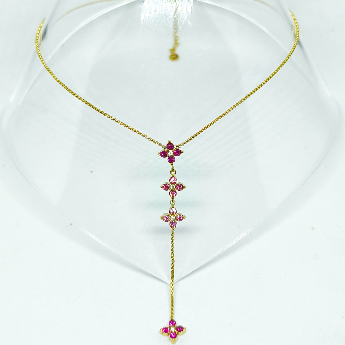 Collier CARLA gold/multirose