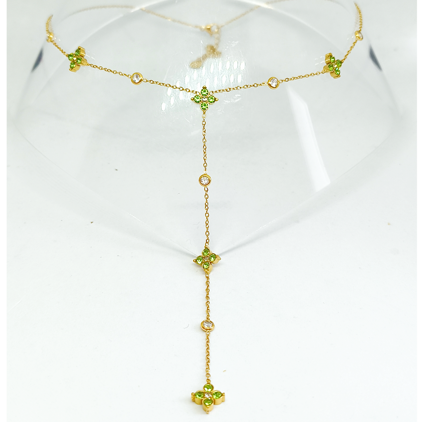 Collier ROSIE gold/pistache