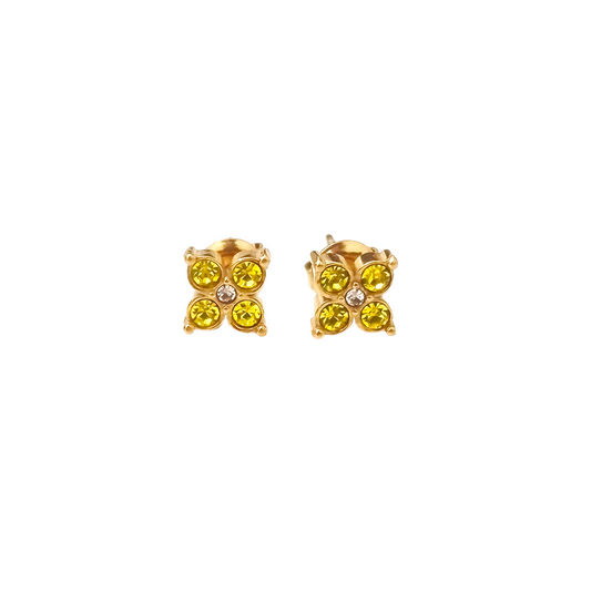 Boucles d'oreilles STESSY gold/ jaune