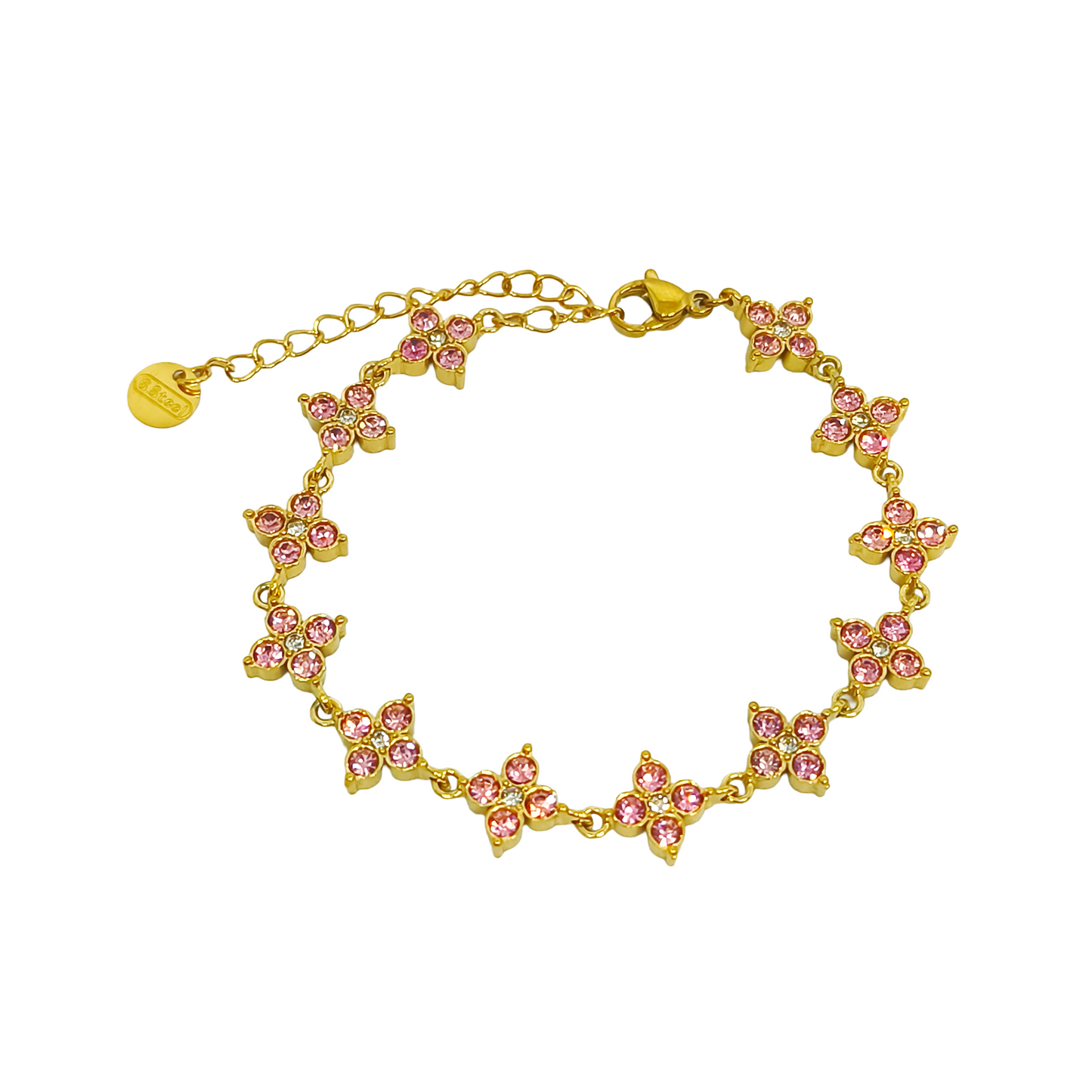 Bracelet MINA gold/rose pâle