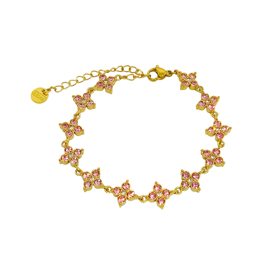 Bracelet MINA gold/rose pâle