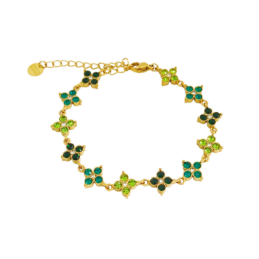 Bracelet MINA gold/multivert