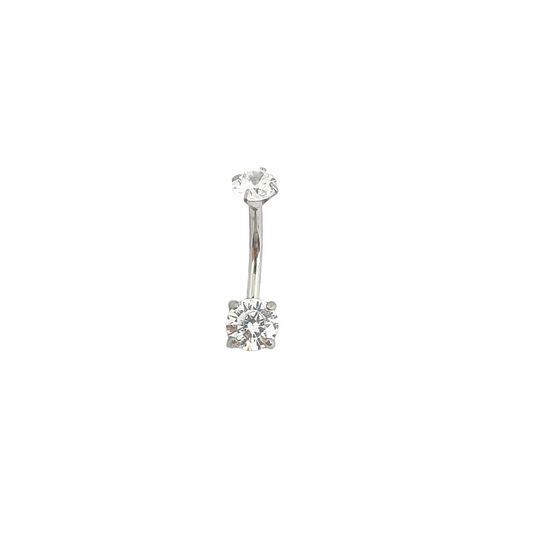 Percing nombril ROSITA sylver