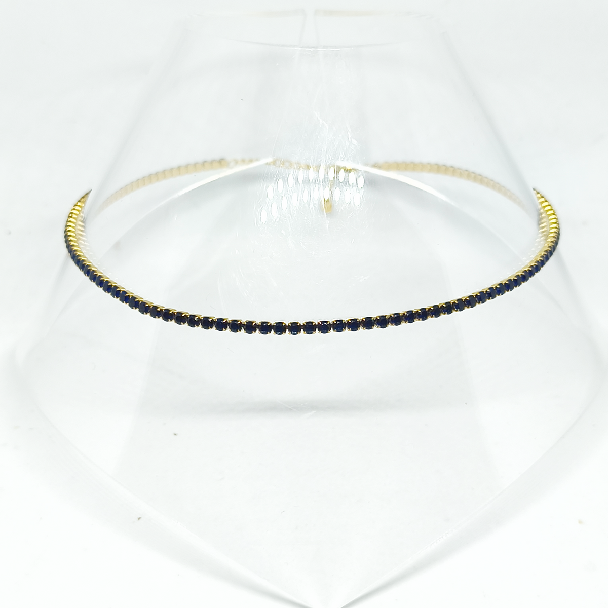 Collier CANDY gold/ bleu