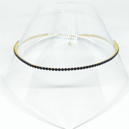 Collier CANDY gold/ bleu