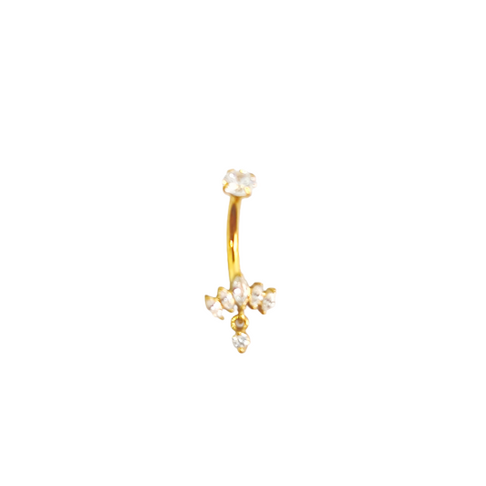 Percing nombril AGATHE gold