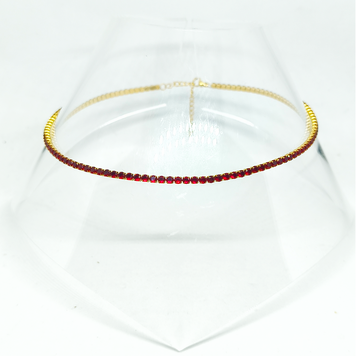 Collier CANDY gold/rouge