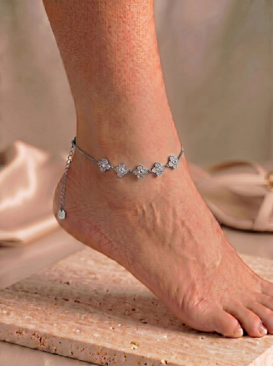 Bracelet de cheville LÉA sylver