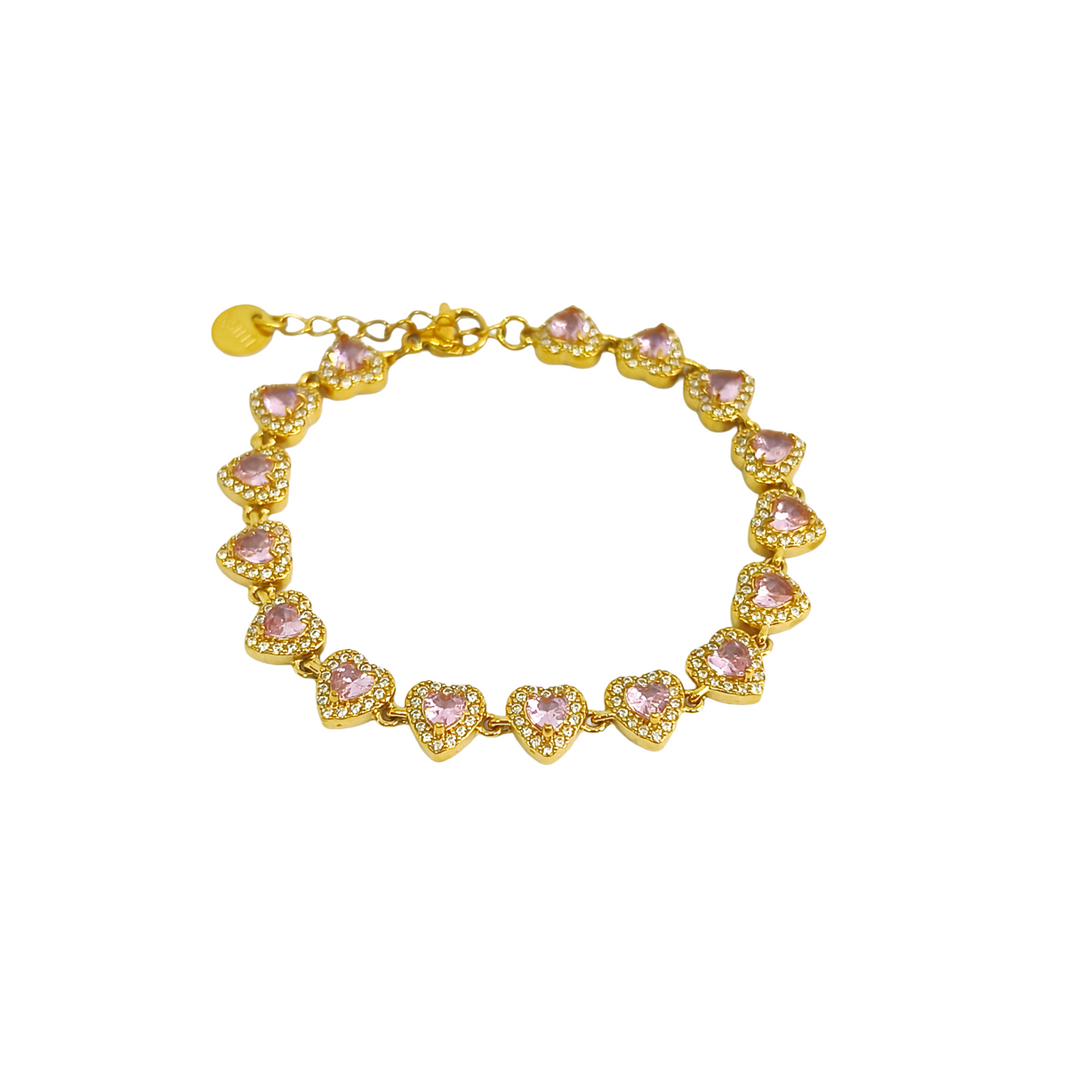 Bracelet INGRID gold/ rose pâle