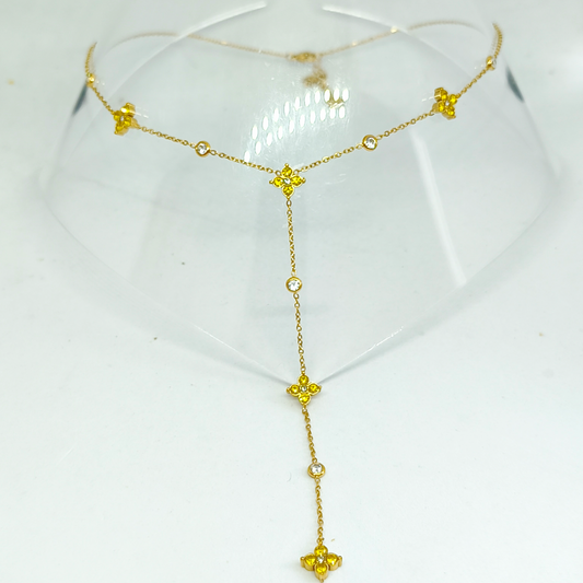 Collier ROSIE gold/jaune