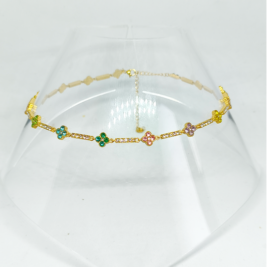 Collier MALOU gold/ multicolore
