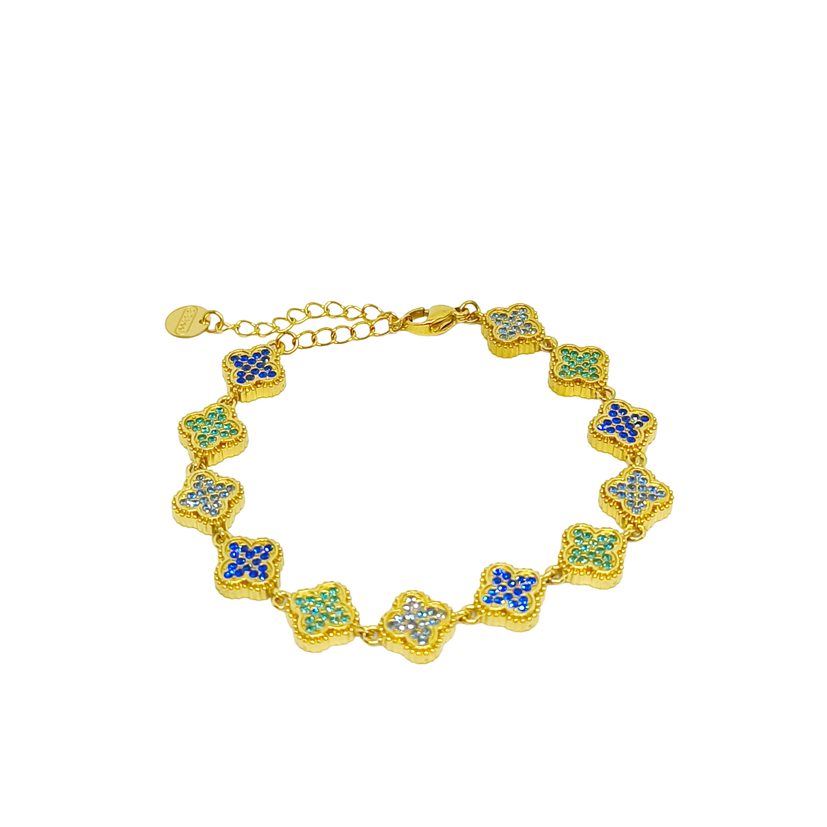 Bracelet EVE gold/multibleu