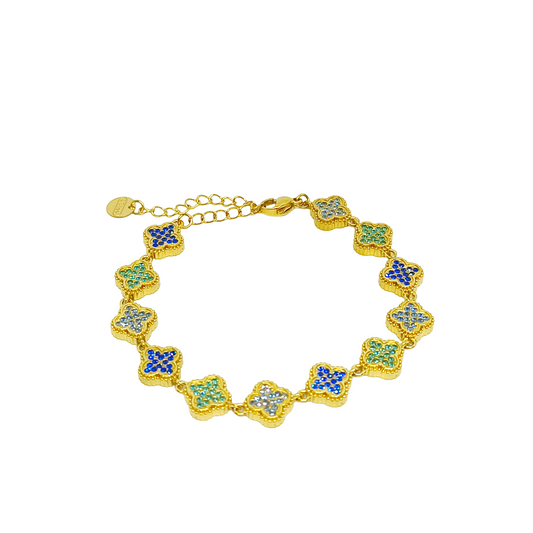 Bracelet EVE gold/multibleu