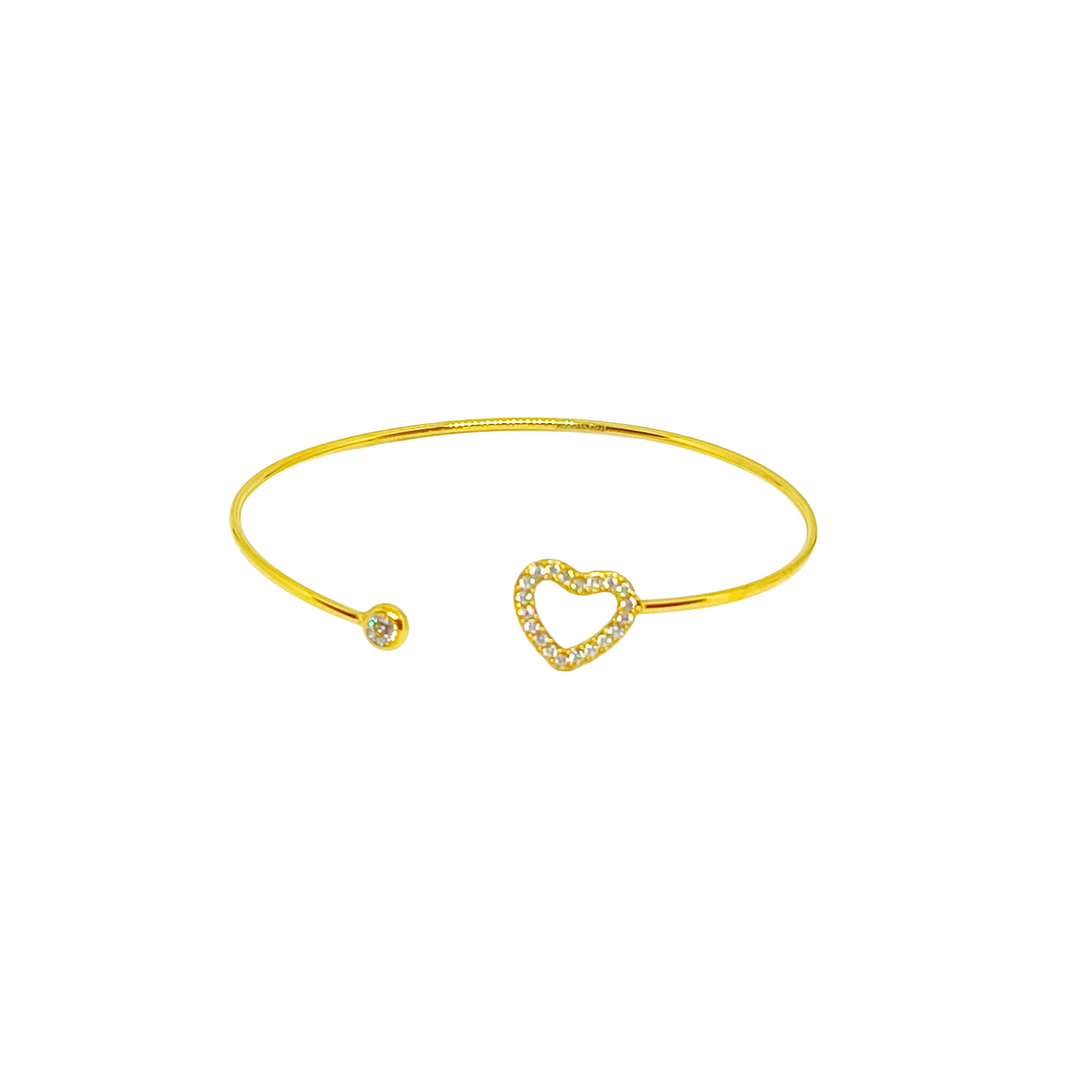 Bracelet jonc MARINA gold
