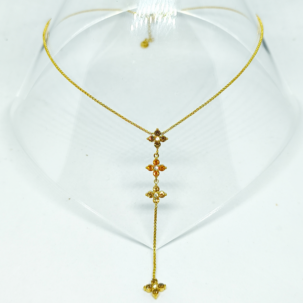Collier CARLA gold/caramel
