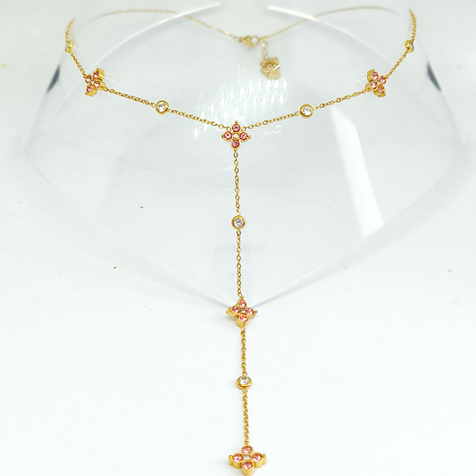 Collier ROSIE gold/rose