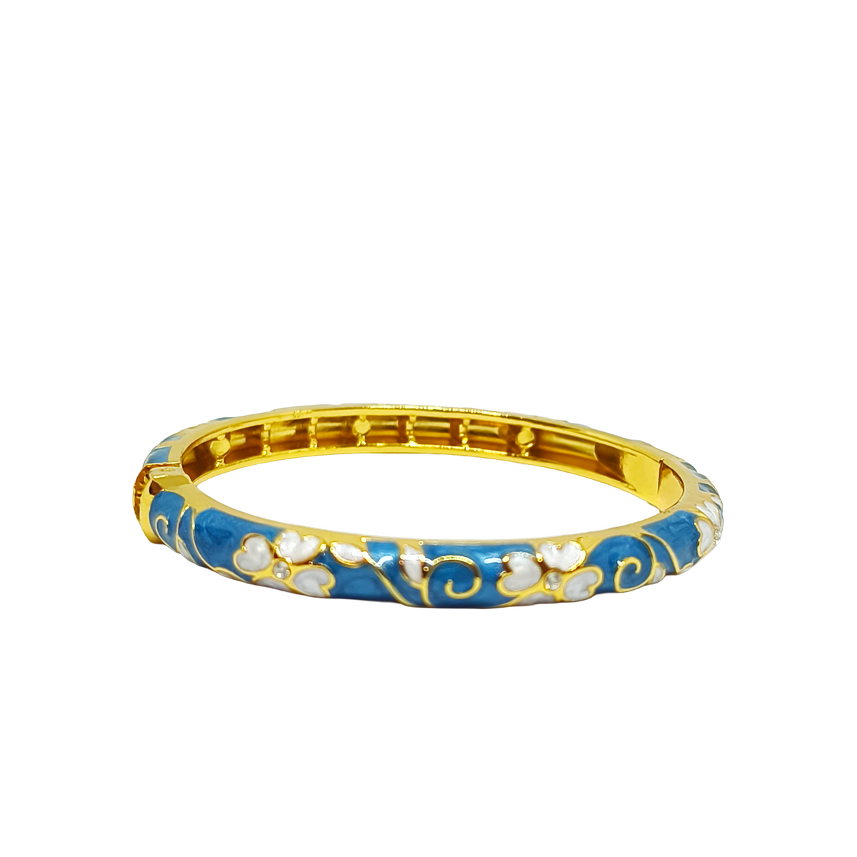 Jonc thaïlandais LOLITA gold/bleu