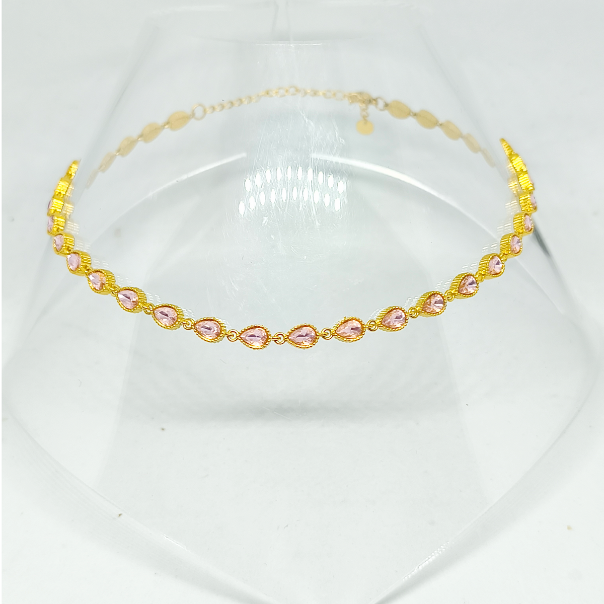 Collier ANNA gold/rose pâle