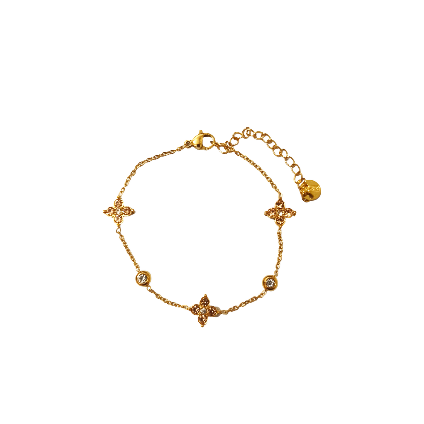 Bracelet BELLA gold/champagne