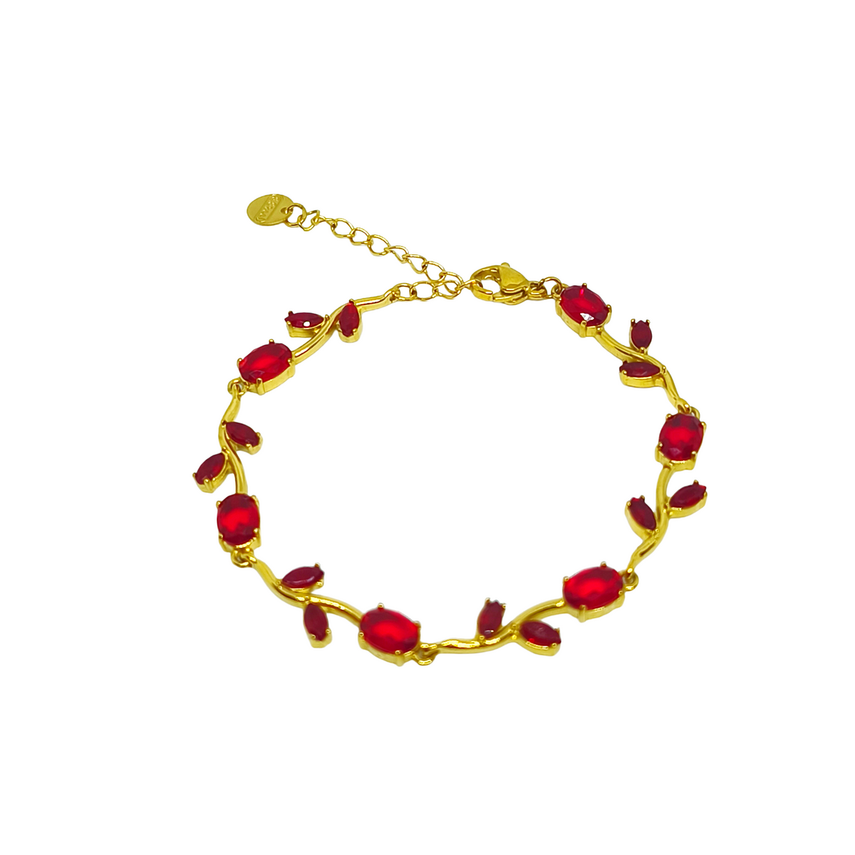 Bracelet NINA gold/ rouge
