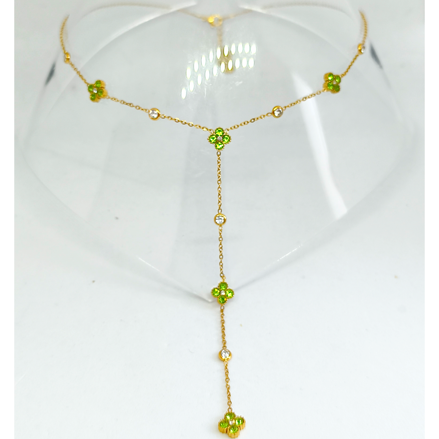 Collier ANGELIKA gold/pistache