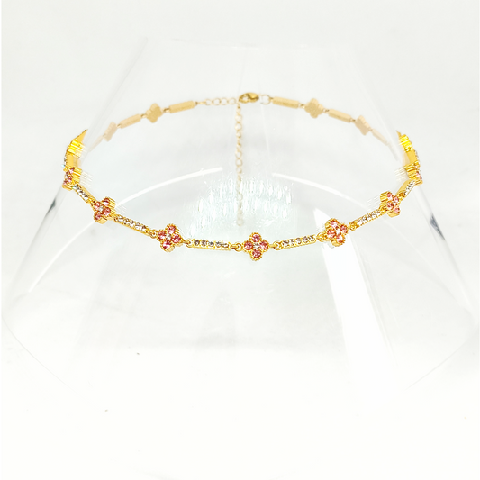 Collier MALOU gold/ rose pale